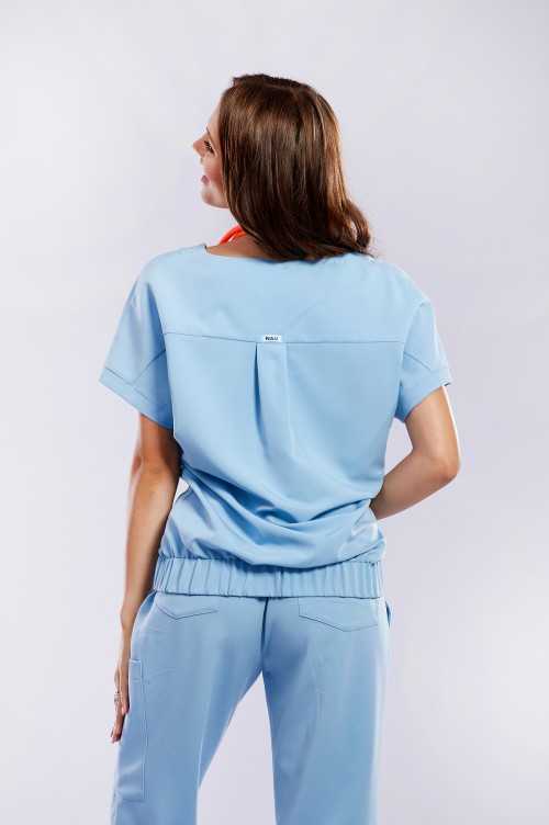 Bluza medyczna niebieska Vita - Azzurro