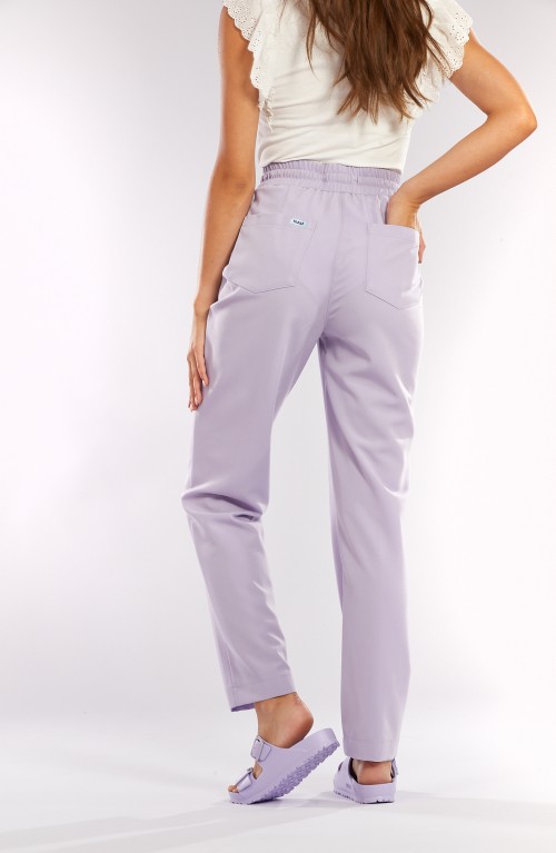 Spodnie medyczne lawendowe TIBIA - Lavender field