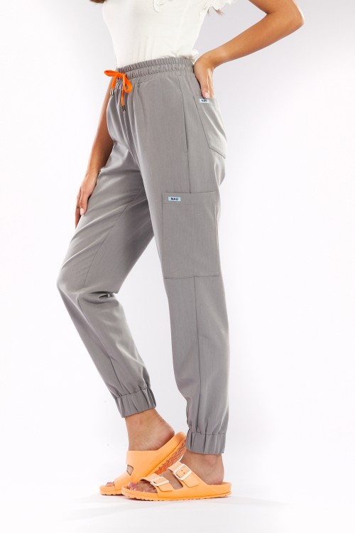Spodnie medyczne szare OSSA - Gray whisper