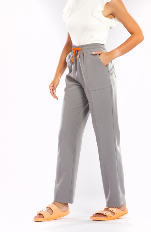 Spodnie medyczne szare TIBIA - Gray whisper