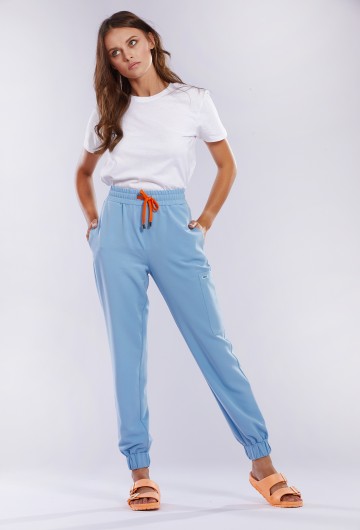 Spodnie medyczne niebieskie OSSA - Azzurro 2