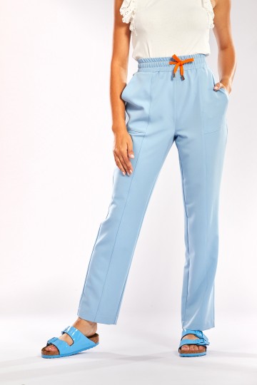 Spodnie medyczne niebieskie TIBIA  - Azzurro
