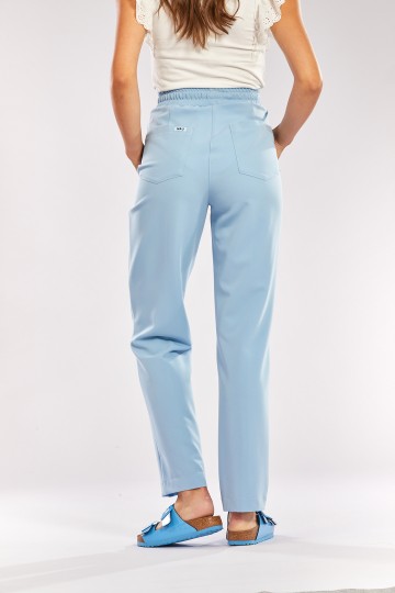 Spodnie medyczne niebieskie TIBIA  - Azzurro 2