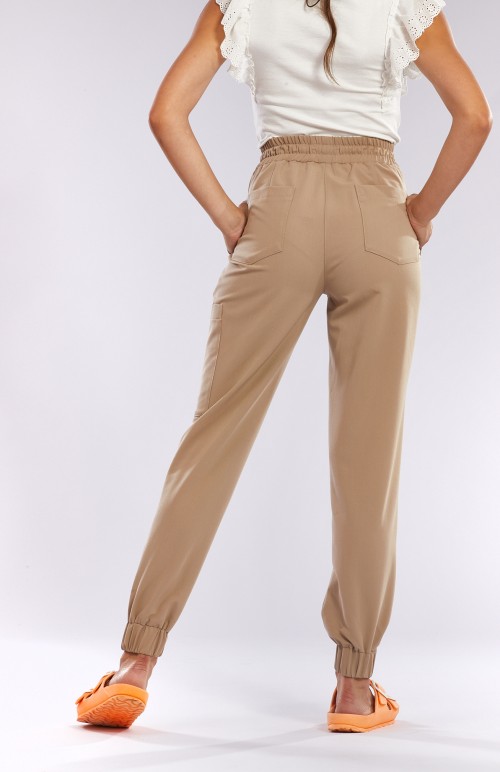 Spodnie medyczne beżowe OSSA  - Caffe latte please!