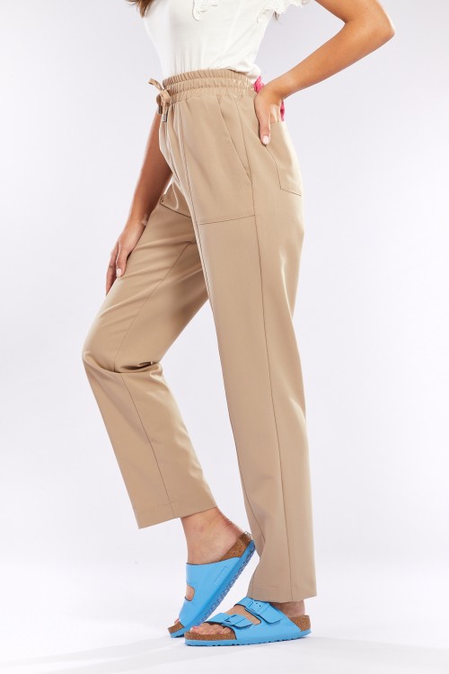 Spodnie medyczne beżowe TIBIA  -  Caffe latte please!