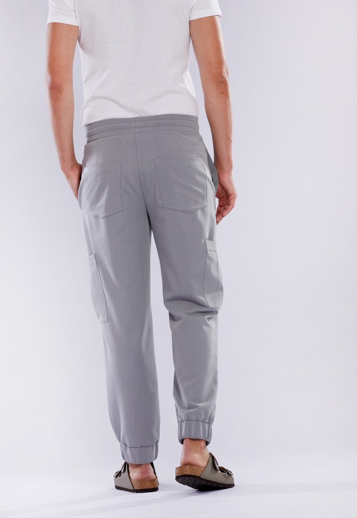 Spodnie medyczne męskie szare - Just gray