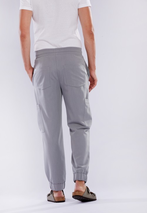 Spodnie medyczne męskie szare - Just gray