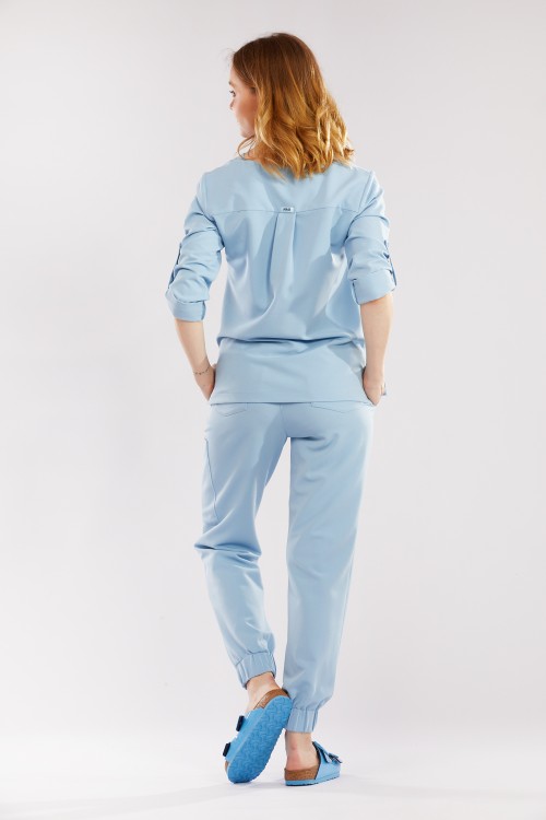 Bluza medyczna niebieska Palma – Azzurro