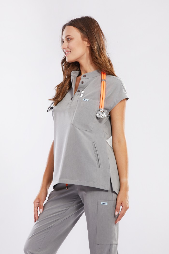 Bluza medyczna szara Costa – Gray whisper