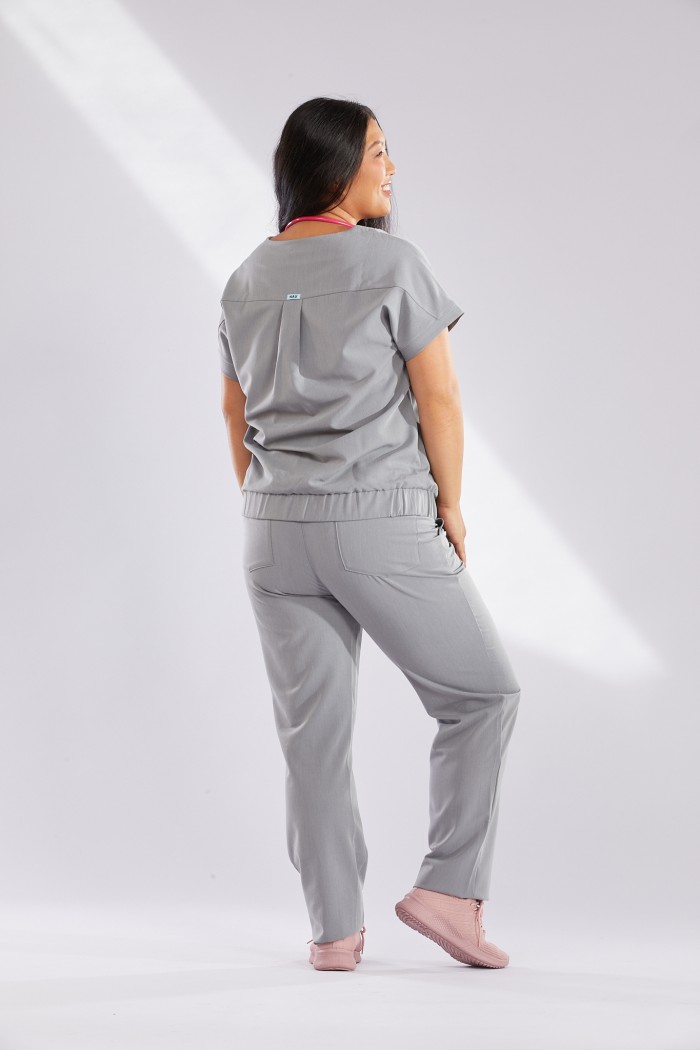 Bluza medyczna szara Vita  - Gray whisper