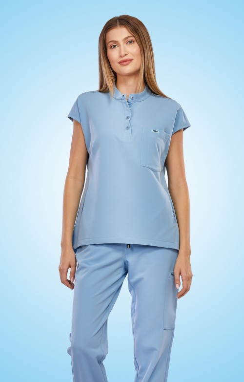 Bluza medyczna niebieska Costa – Azzurro
