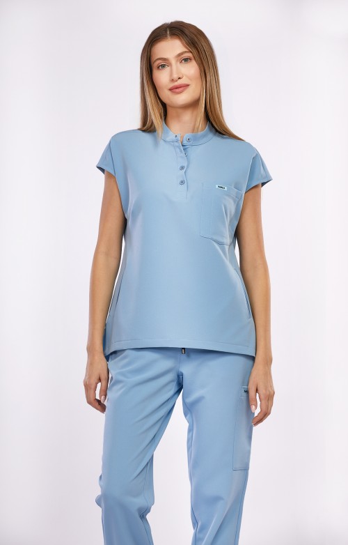 Bluza medyczna niebieska Costa – Azzurro