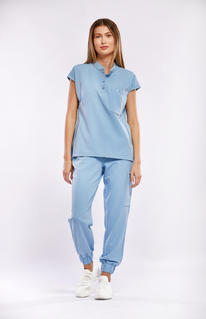 Bluza medyczna niebieska Costa – Azzurro