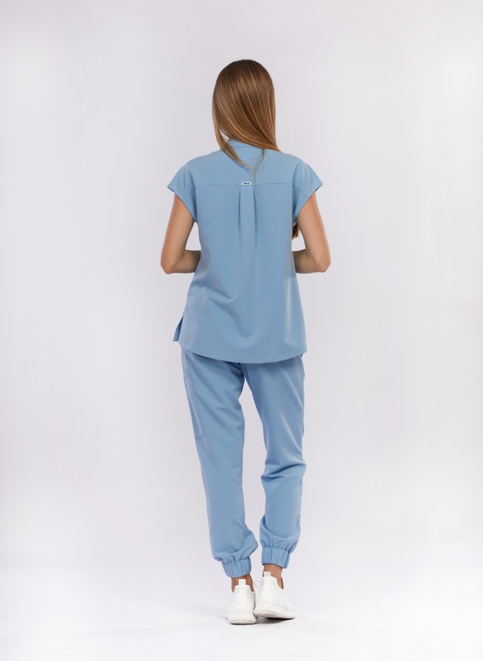 Bluza medyczna niebieska Costa – Azzurro