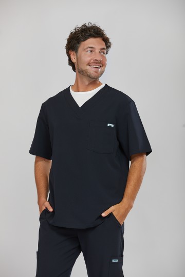 Bluza medyczna męska granatowa - Midnignht Bluberry